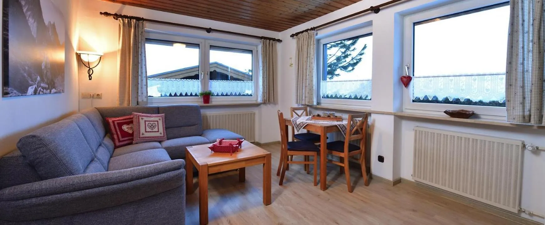 Panoramablick Ferienwohnungen Fischen im Allgaeu