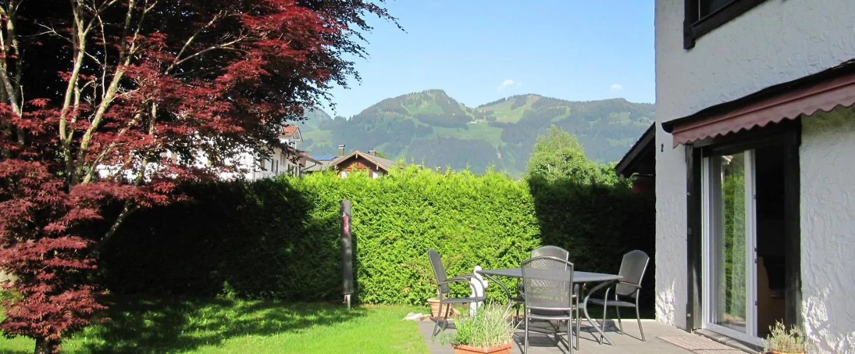 Panoramablick Ferienwohnungen Fischen im Allgaeu